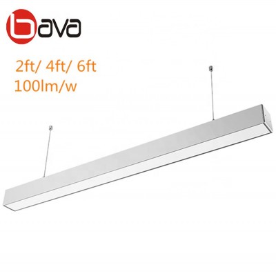 New modle light 8ft 2400mm 80w recessed linear light led fixture