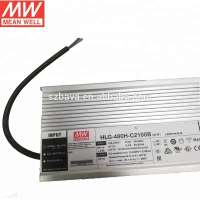 Waterproof ip67 housing high volt constant current circuit smart ac power supply 480w hlg meanwell led driver